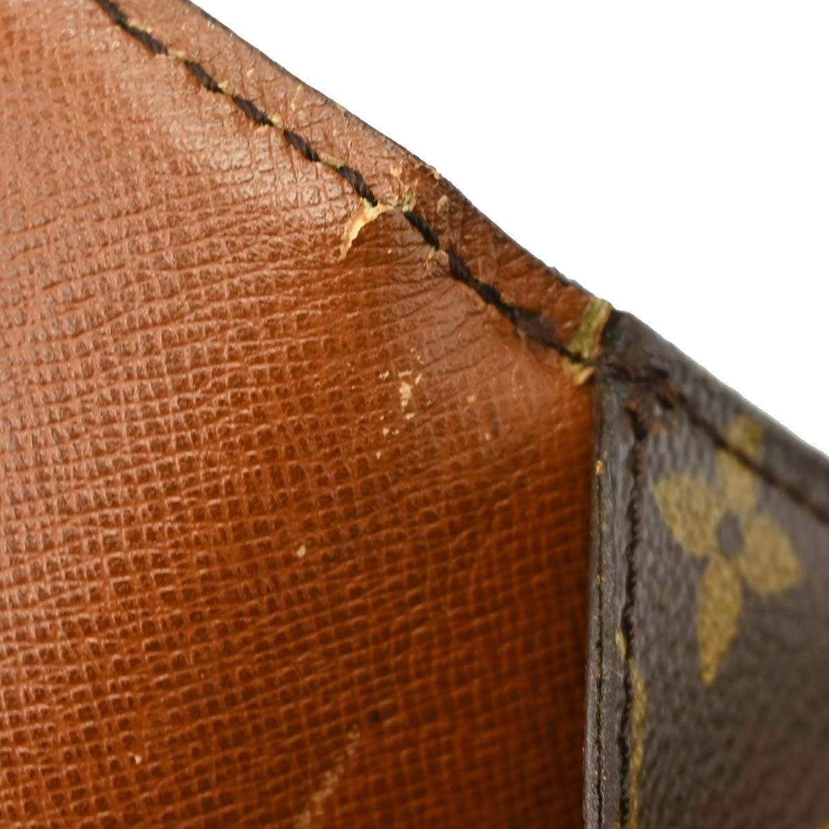 Louis Vuitton Saint Cloud Monogram Canvas, Brown, Canvas, Handbag
