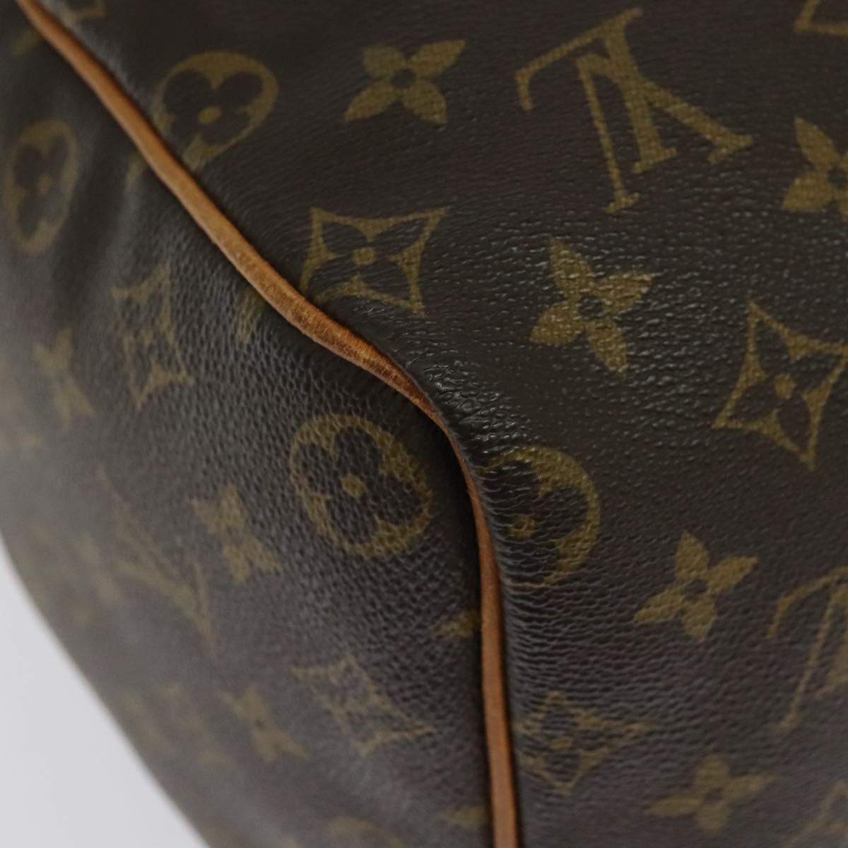 Louis Vuitton Speedy Handbag Monogram Canvas, BROWN, CANVAS, Handbag