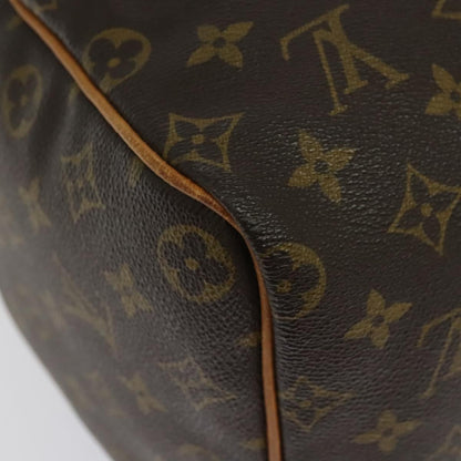 Louis Vuitton Speedy Handbag Monogram Canvas, BROWN, CANVAS, Handbag