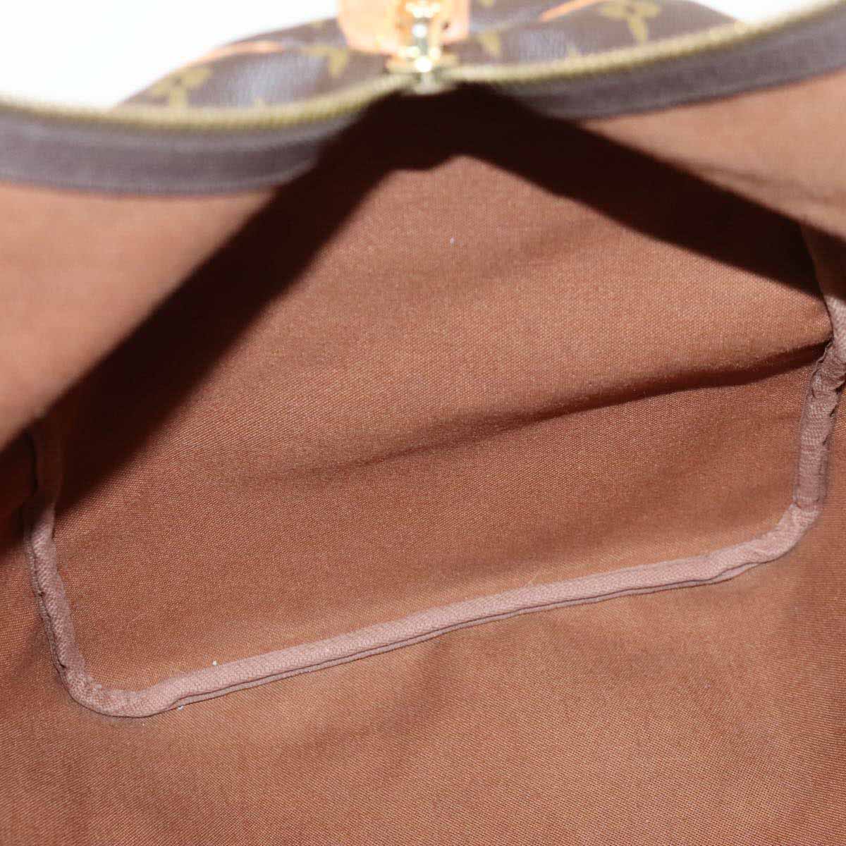 Louis Vuitton Keepall 60, Brown, Canvas, travel