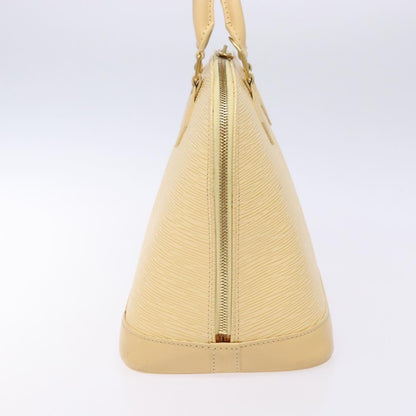 Louis Vuitton Alma, Beige, Leather, handbag