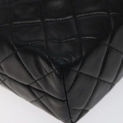 Chanel Timeless, Black, Leather, clutch