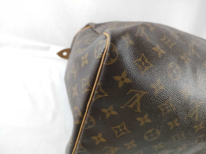 Louis Vuitton Speedy Monogram Canvas, Brown, Canvas, Handbag