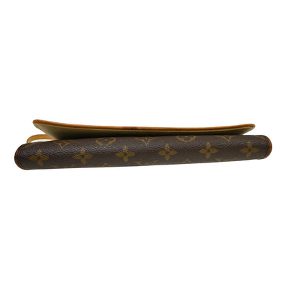 Louis Vuitton Twin Monogram Canvas, Brown, Canvas, Clutch