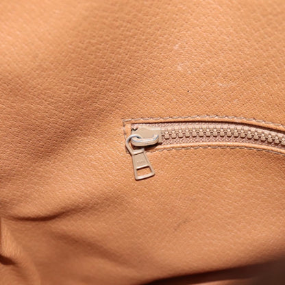 Celine Macadam Leather, Beige, Canvas, Shoulder Bag