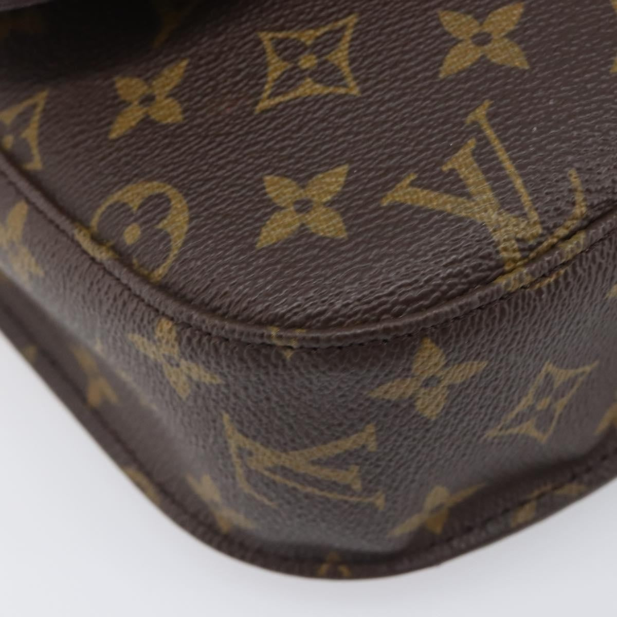 Louis Vuitton Saint Cloud Monogram Canvas, Brown, Canvas, Handbag