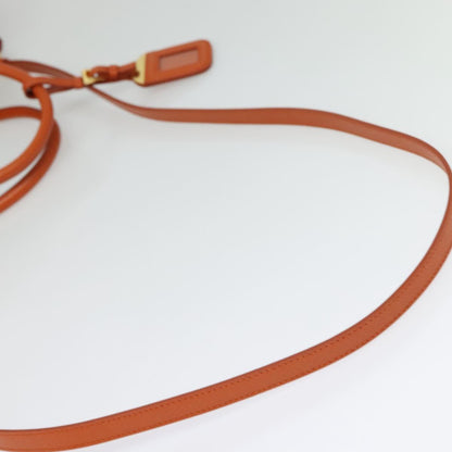 Prada Galleria, Orange, Leather, handbag