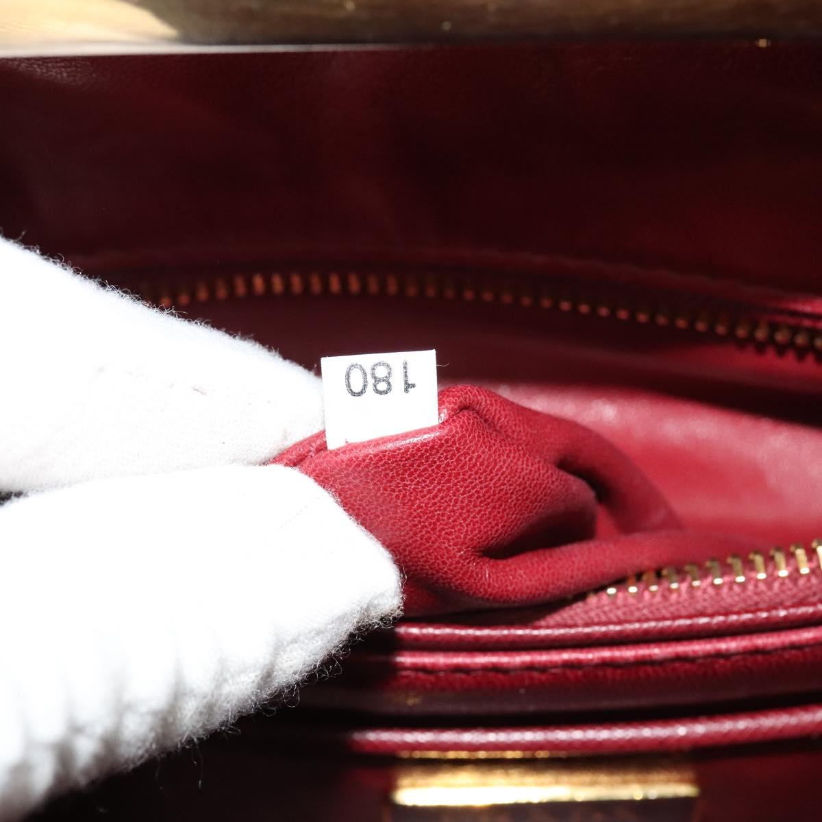 Prada Saffiano, Red, Leather, handbag
