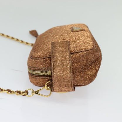 Prada, Brown, Canvas, shoulder