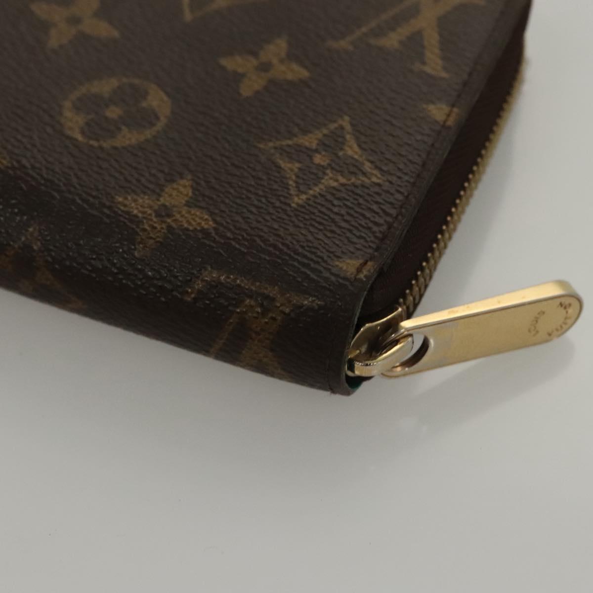 Louis Vuitton Zippy wallet monogram, Brown, Canvas, Clutch