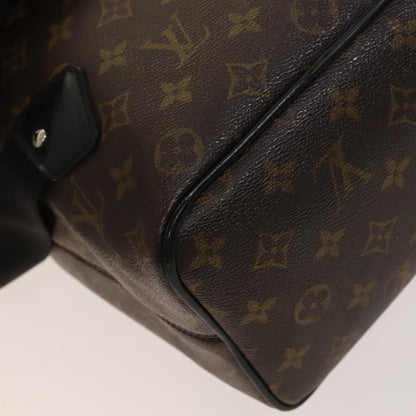 Louis Vuitton Palk, Brown, Canvas, backpack