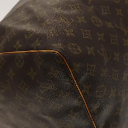 Louis Vuitton Keepall 60, Brown, Canvas, travel
