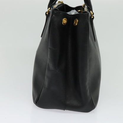 Prada Galleria, Black, Leather, handbag