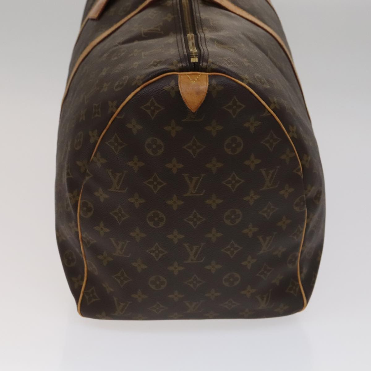 Louis Vuitton Keepall 60, Black, Canvas, travel