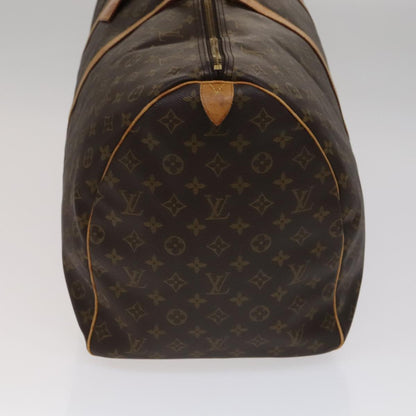 Louis Vuitton Keepall 60, Black, Canvas, travel