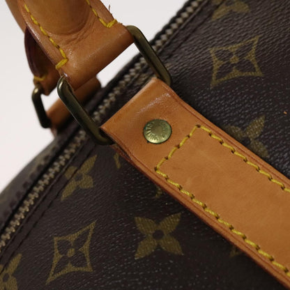 Louis Vuitton Keepall 60, Brown, Canvas, travel