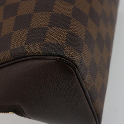 Louis Vuitton Triana Damier, Brown, Canvas, Handbag