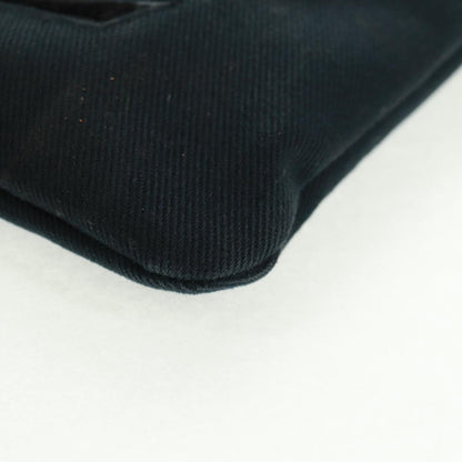 Saint Laurent Vintage Canvas, Black, Canvas, Handbag
