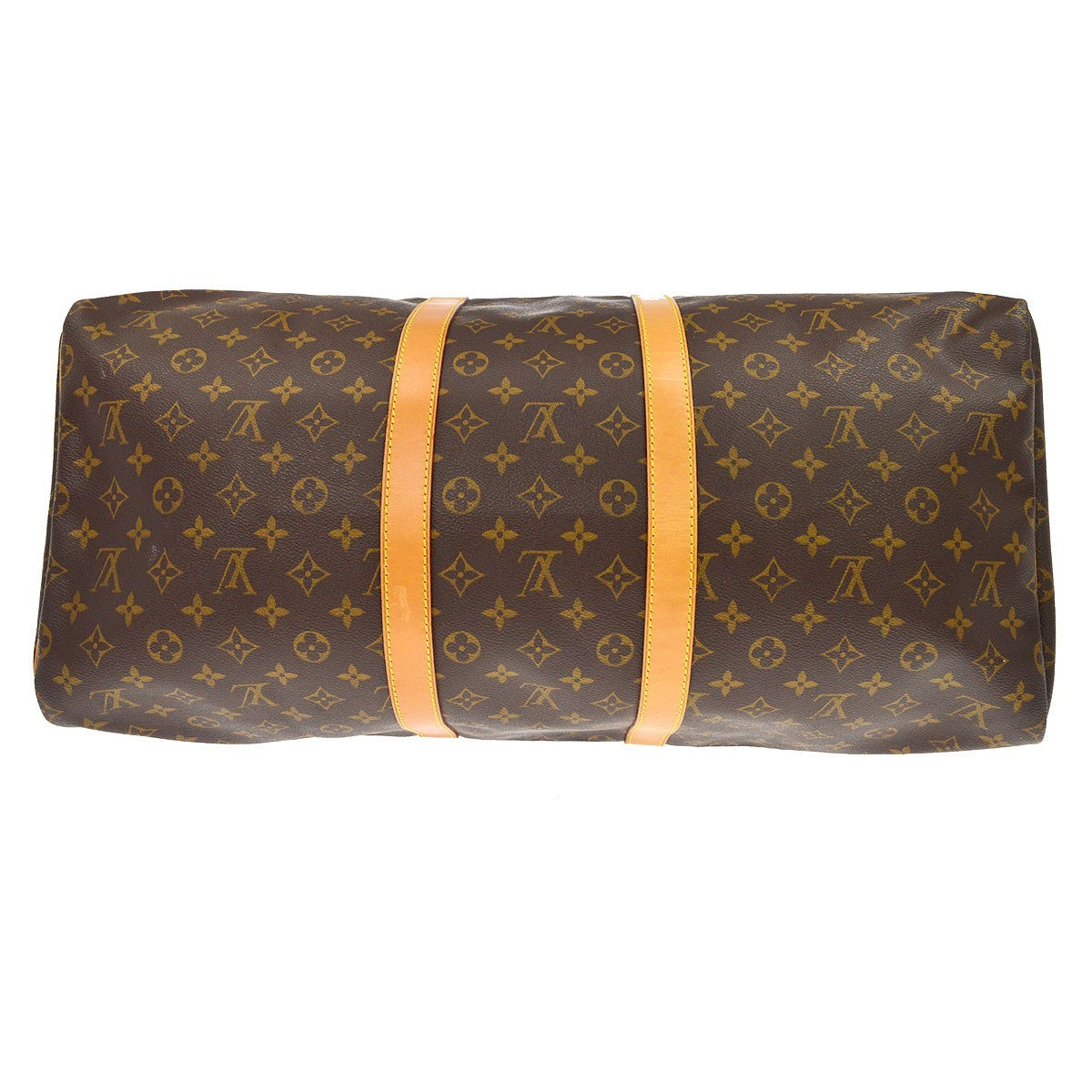 Louis Vuitton Keepall Monogram Canvas, Brown, Canvas, Travel Bag