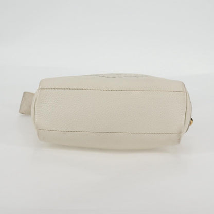 Prada Camera, White, Leather, shoulder