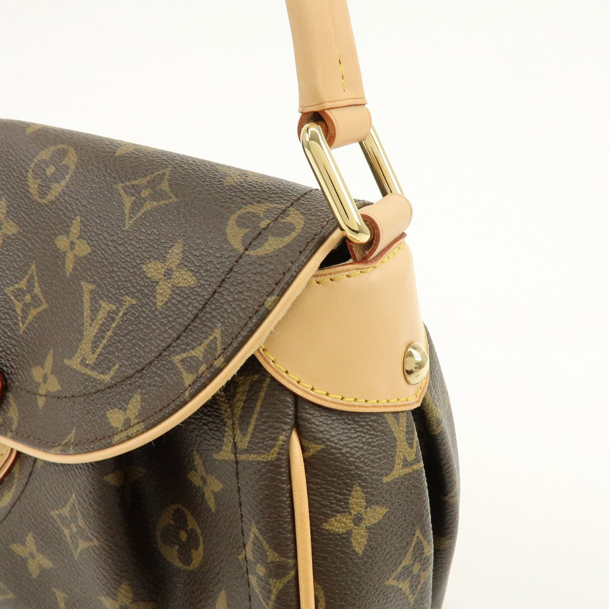 Louis Vuitton Beverly Monogram Canvas, Brown, Canvas, Handbag