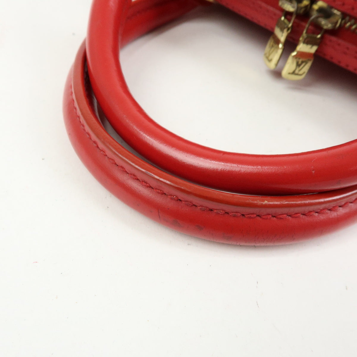 Louis Vuitton Jasmin Epi Leather, Red, Leather, Handbag