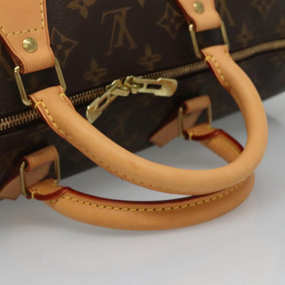 Louis Vuitton Speedy Bandoulière, Brown, "CANVAS, LEATHER", travel