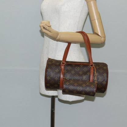 Louis Vuitton Papillon 30, Brown, Canvas, handbag