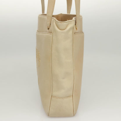 Chanel Coco Mark, Beige, Leather, shoulder