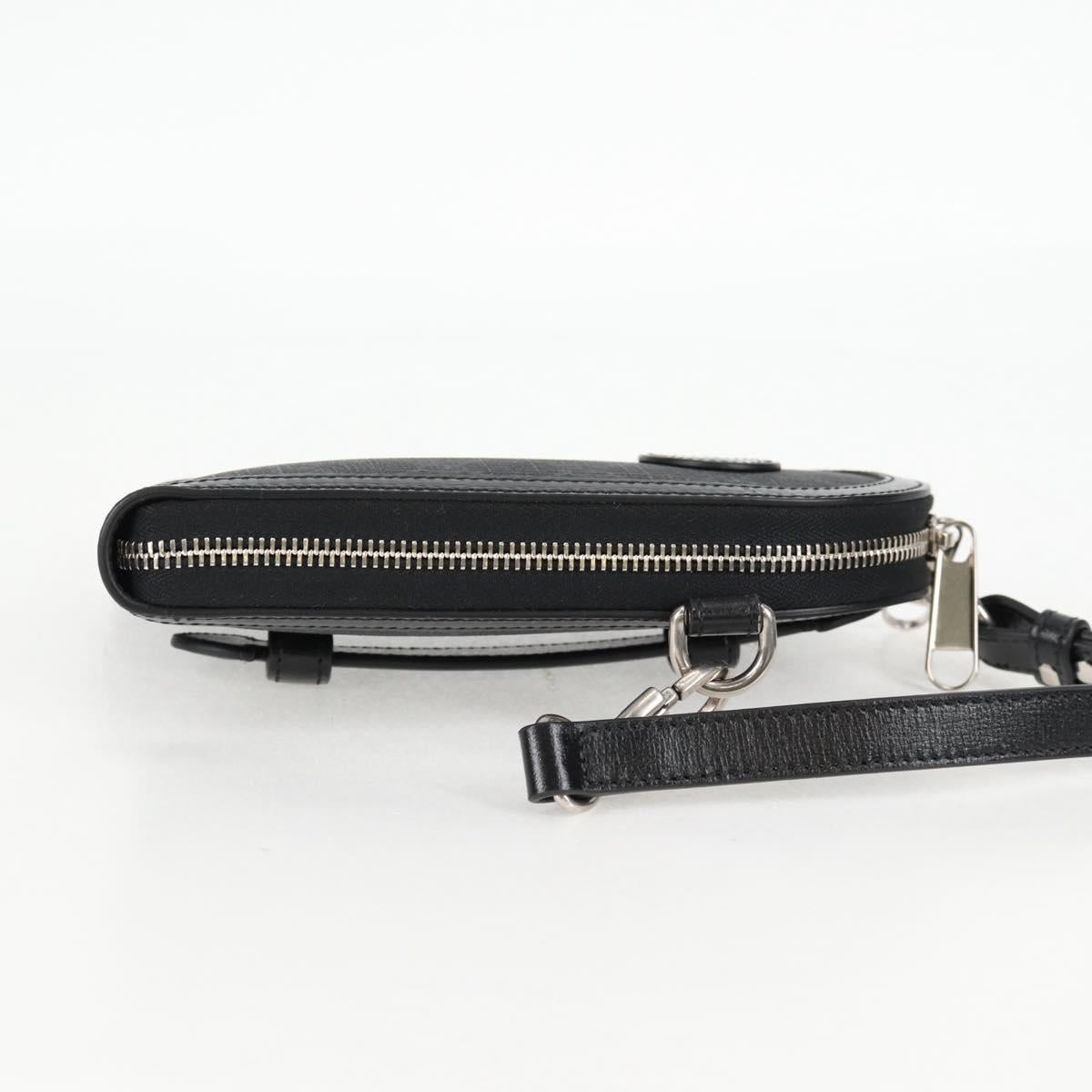 Gucci GG canvas, Black, Canvas, shoulder