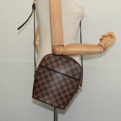 Louis Vuitton Ipanema, Brown, Canvas, shoulder