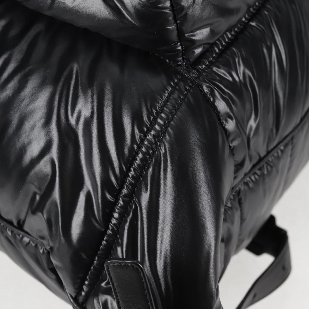 Bottega Veneta Spinnaker, Black, NYLON, backpack