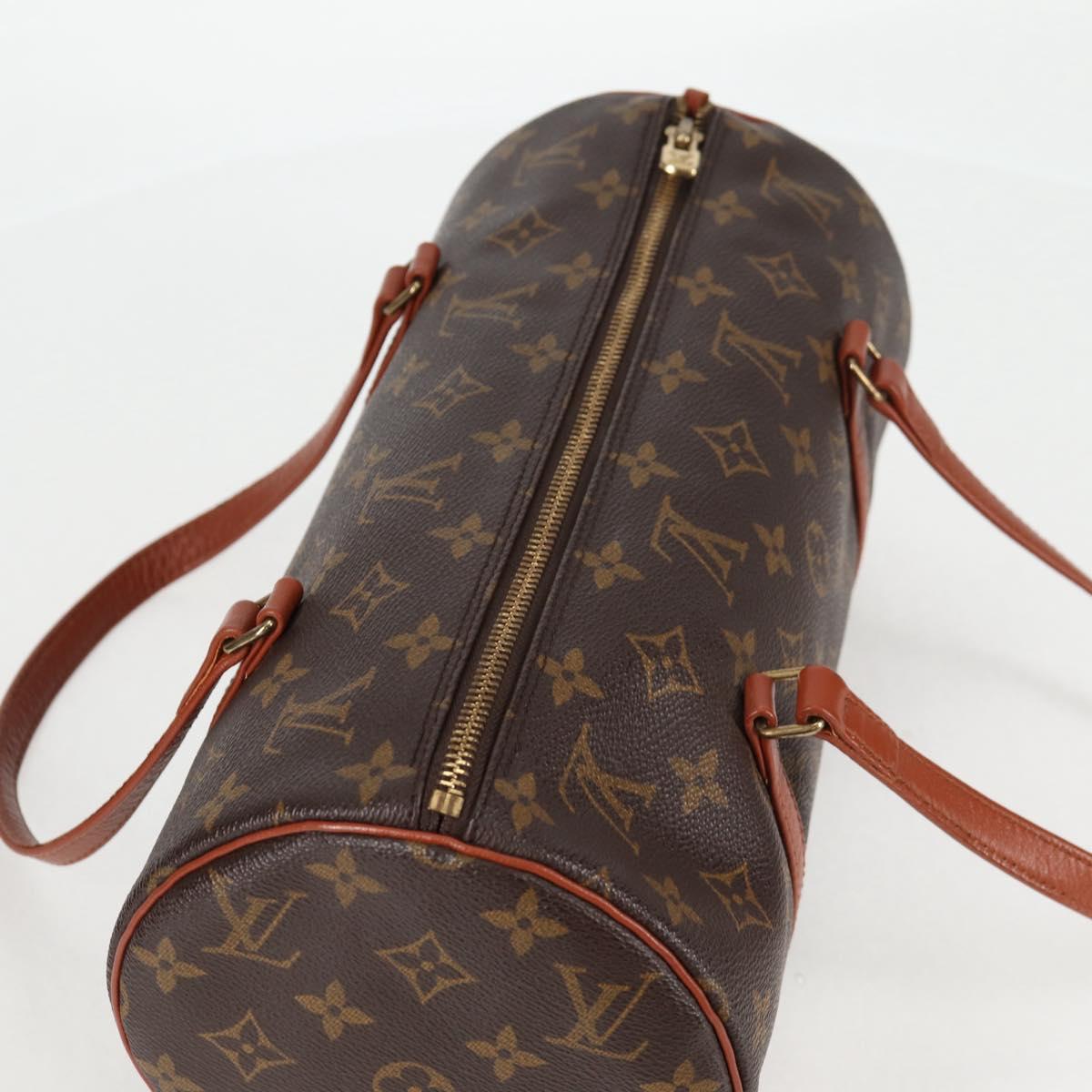 Louis Vuitton Papillon 30, Brown, Canvas, handbag