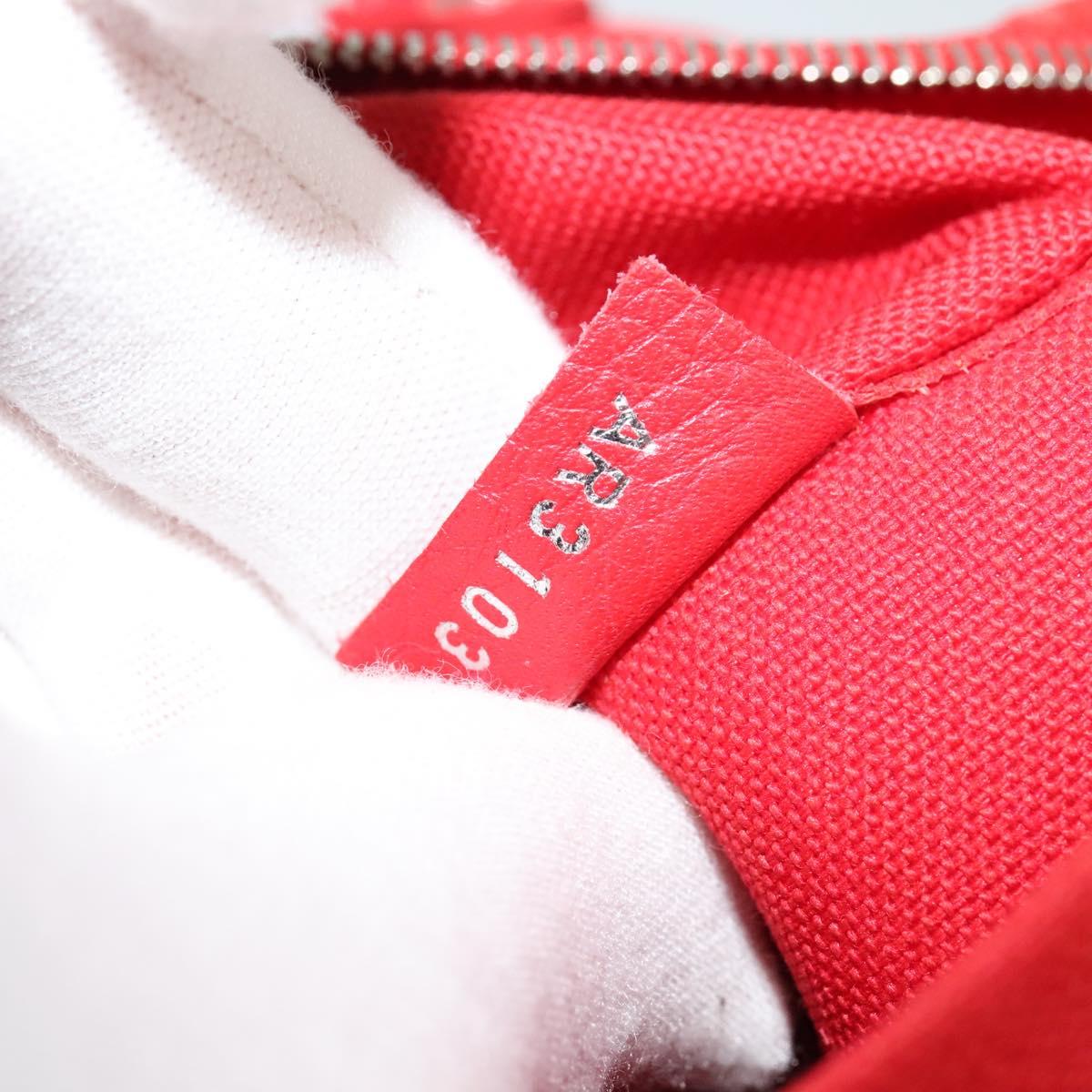 Louis Vuitton Parnassea, Red, Leather, shoulder