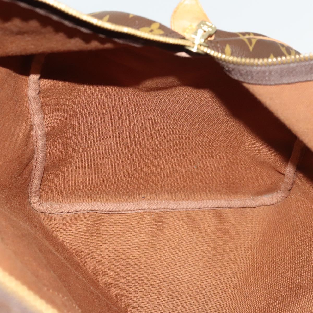 Louis Vuitton Keepall 55, Brown, Canvas, travel