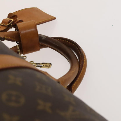 Louis Vuitton Keepall 55, Brown, Canvas, travel