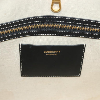 Burberry TB, Black, Leather, tote