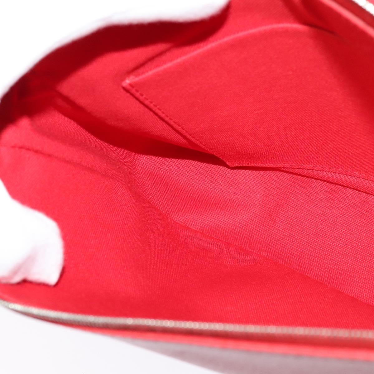 Louis Vuitton Parnassea, Red, Leather, shoulder
