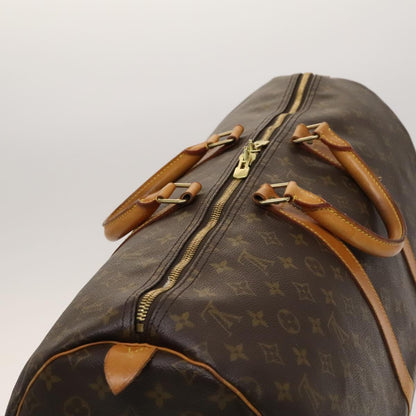 Louis Vuitton Keepall 55, Camel, Canvas, travel