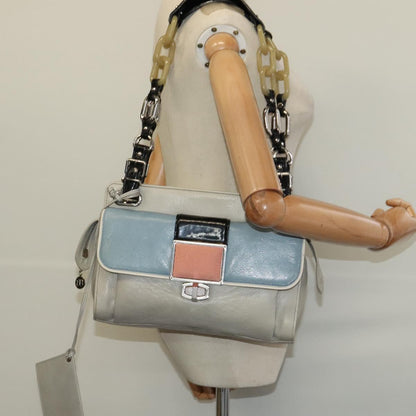 Balenciaga, Grey, Leather, shoulder