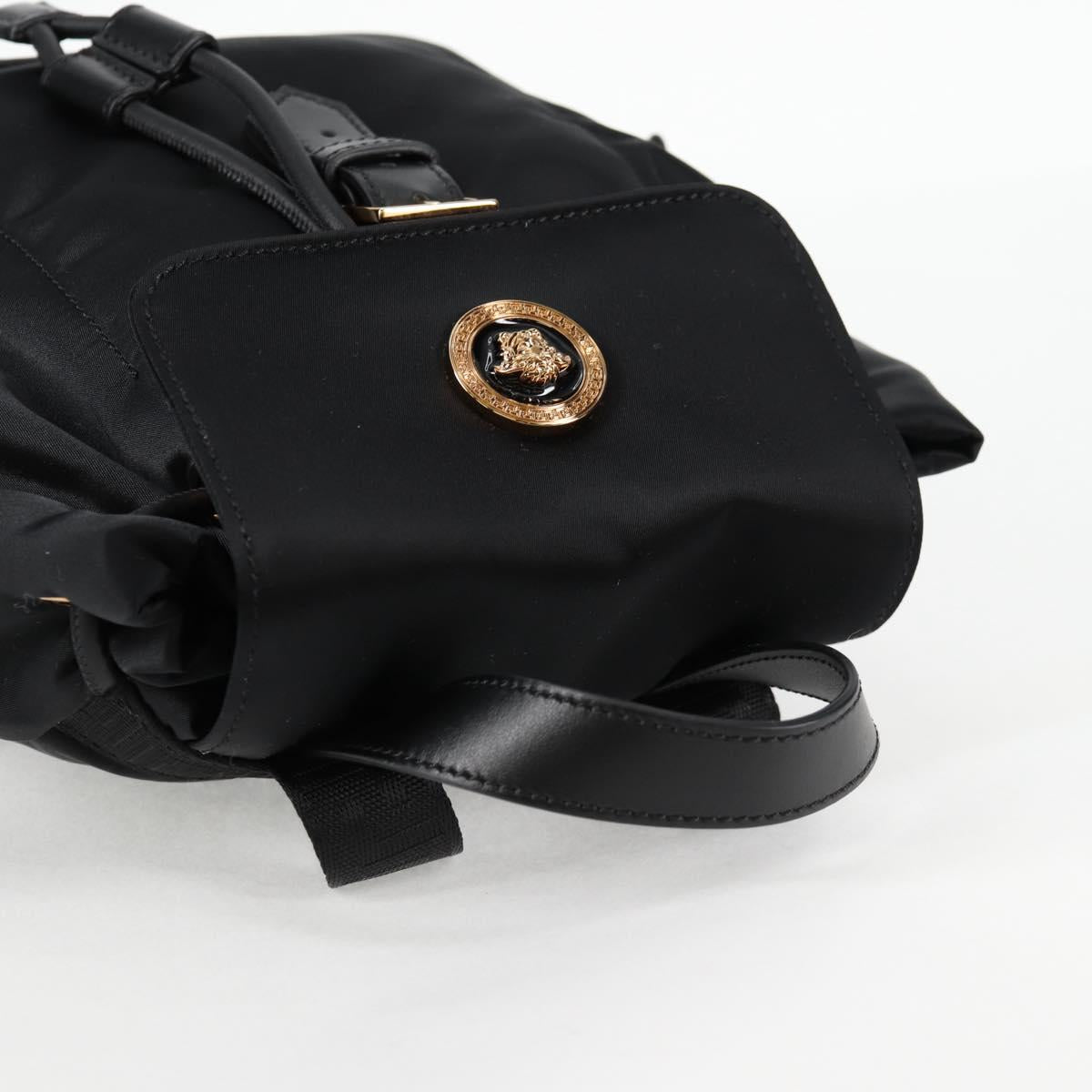 Versace Medusa, Black, NYLON, backpack