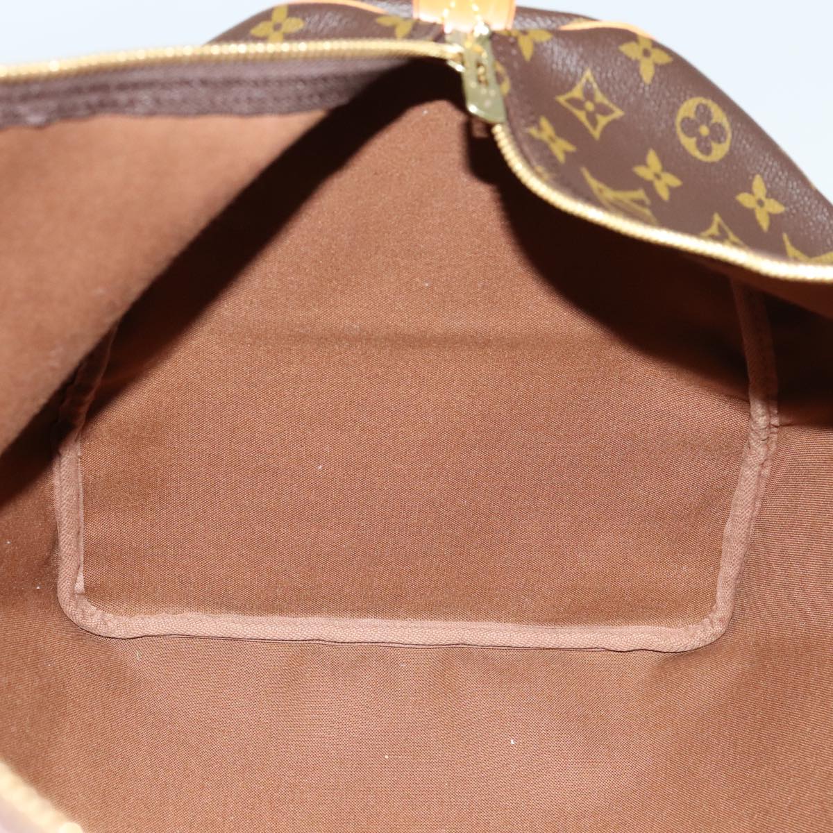 Louis Vuitton Keepall 60, Brown, Canvas, travel