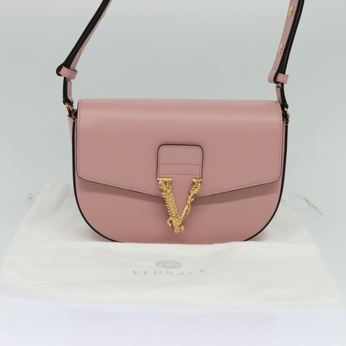 Versace Medusa, Pink, Leather, shoulder