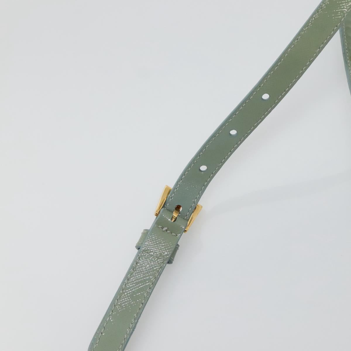 Prada Galleria, Green, Leather, handbag
