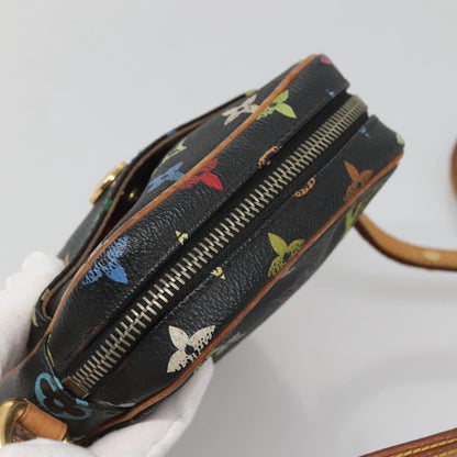 Louis Vuitton Rift, Black, Canvas, shoulder