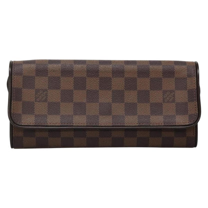 Louis Vuitton Twin, Brown, Canvas, shoulder