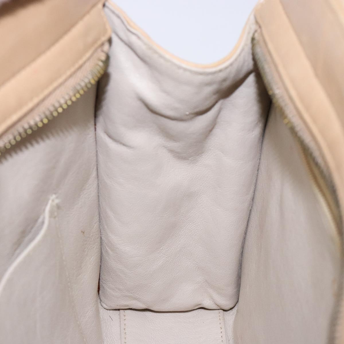 Chanel Camera, Beige, Leather, shoulder