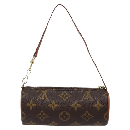 Louis Vuitton Papillon Pochette Monogram Canvas, BROWN, CANVAS, Handbag