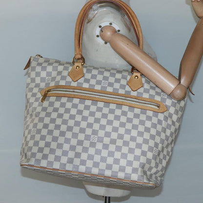 Louis Vuitton Saleya, White, Canvas, tote