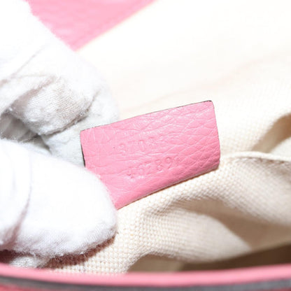 Gucci Bamboo, Pink, Leather, backpack